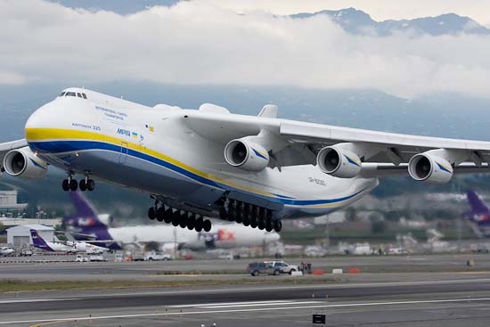 【最大的飞机】--世界上各类中最大的飞